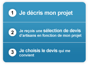 Décrivez votre projet travaux et recevez des devis d'artisans