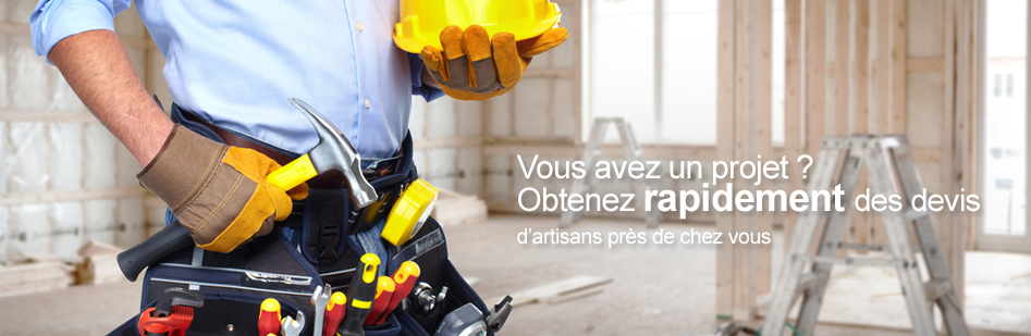 Vous avez un projet ? Avec Travauxalamaison.com, obtenez rapidement des devis d'artisans